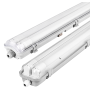 IP65 Sealed LED Fluorescent Light Fixtures